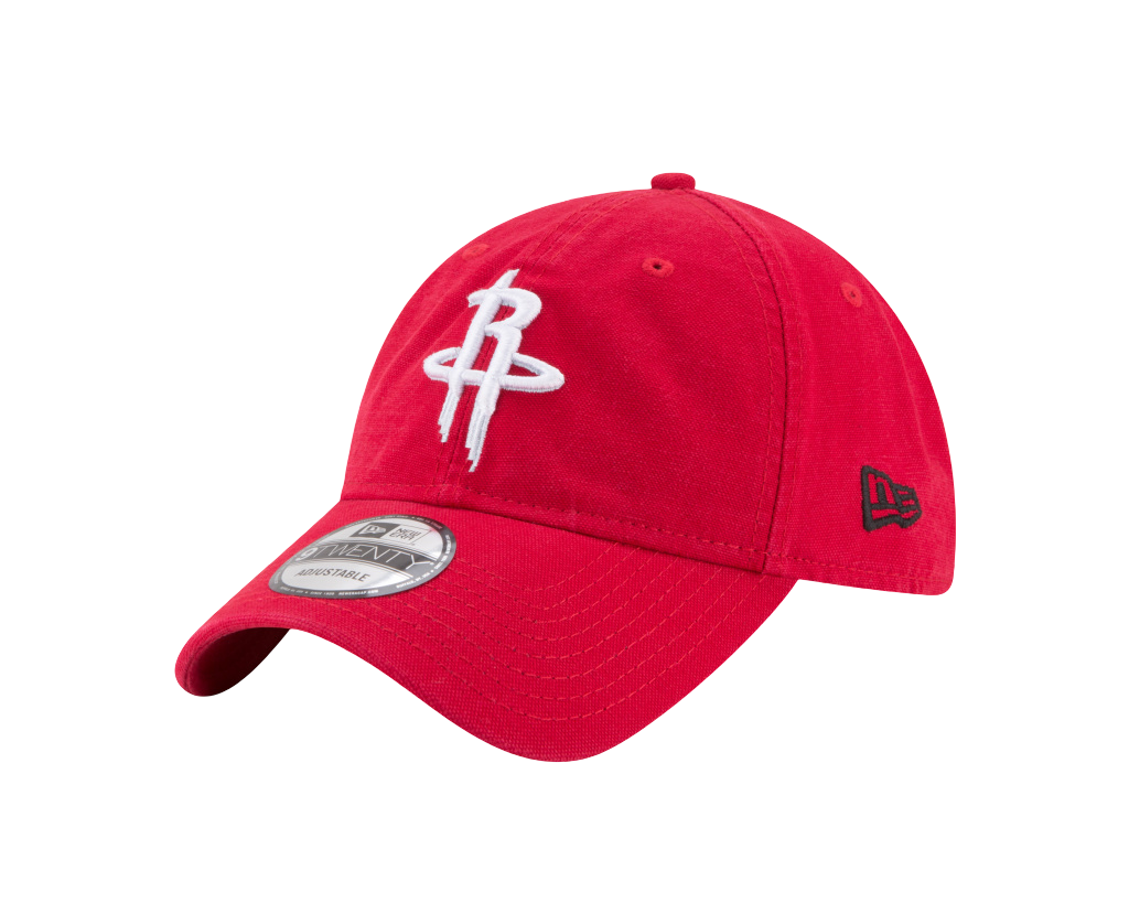 Men's Houston Rockets New Era Free Throw Adjustable Cap