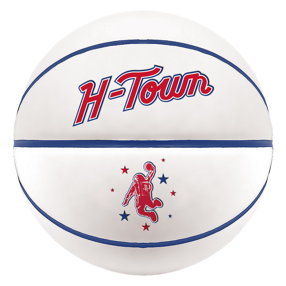 Houston Rockets Baden City Editon Autograph Panel B7 Basketball