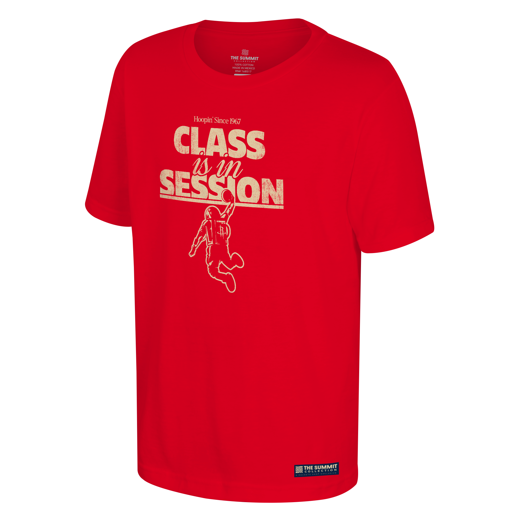 Youth/Women's Houston Rockets Summit Collection Class is in Session T-Shirt