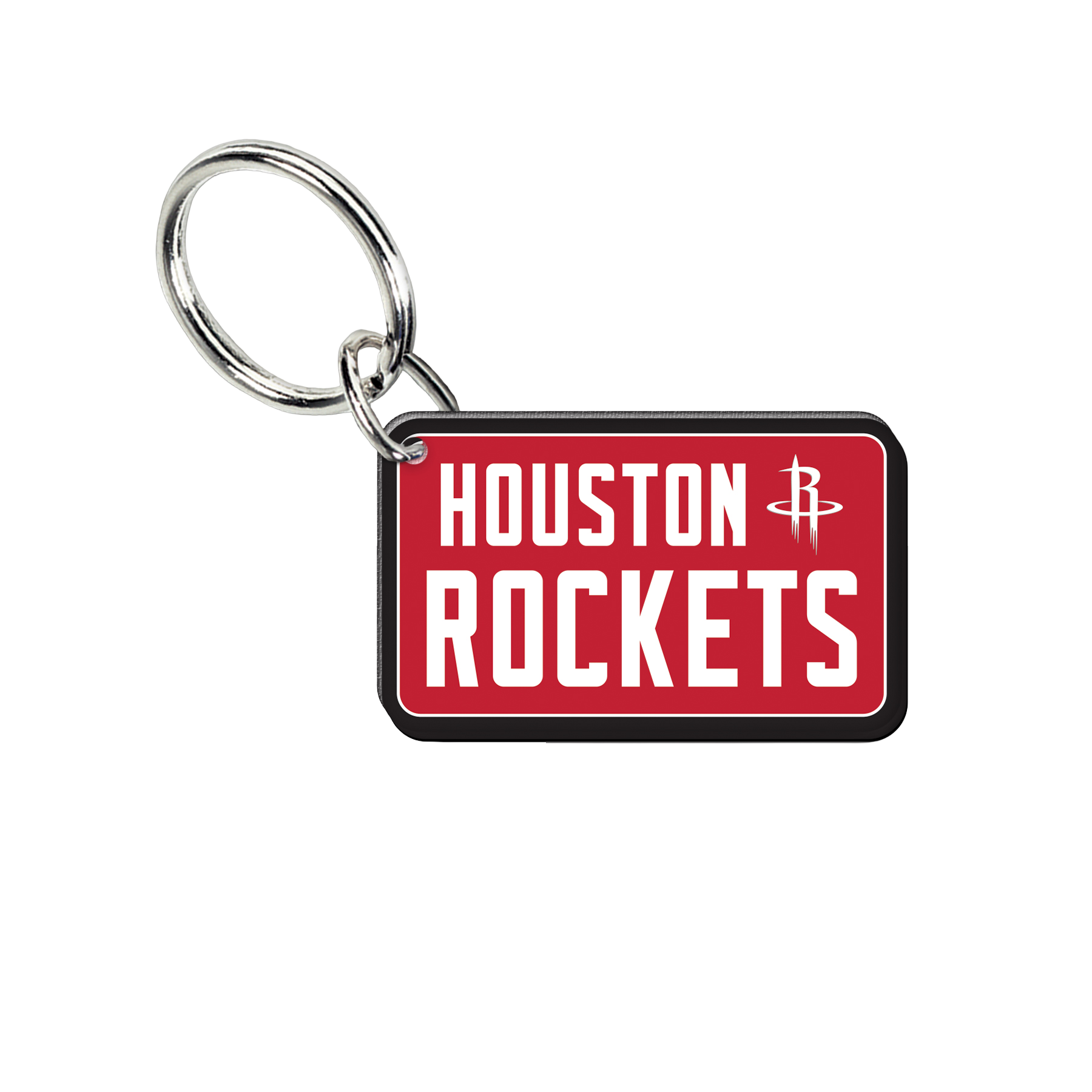 Houston Rockets Wincraft Wordmark Acrylic Keychain