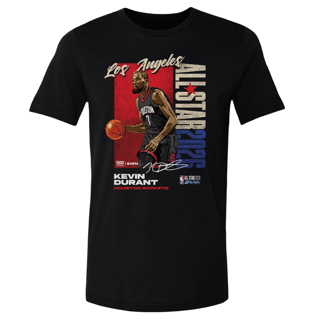 Men's Houston Rockets 500 Level Kevin Durant 2026 All-Star T-Shirt
