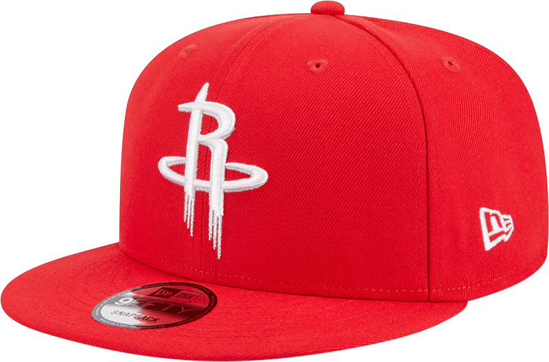 Men's Houston Rockets New Era 9FIFTY R Logo Adjustable Cap (Red)