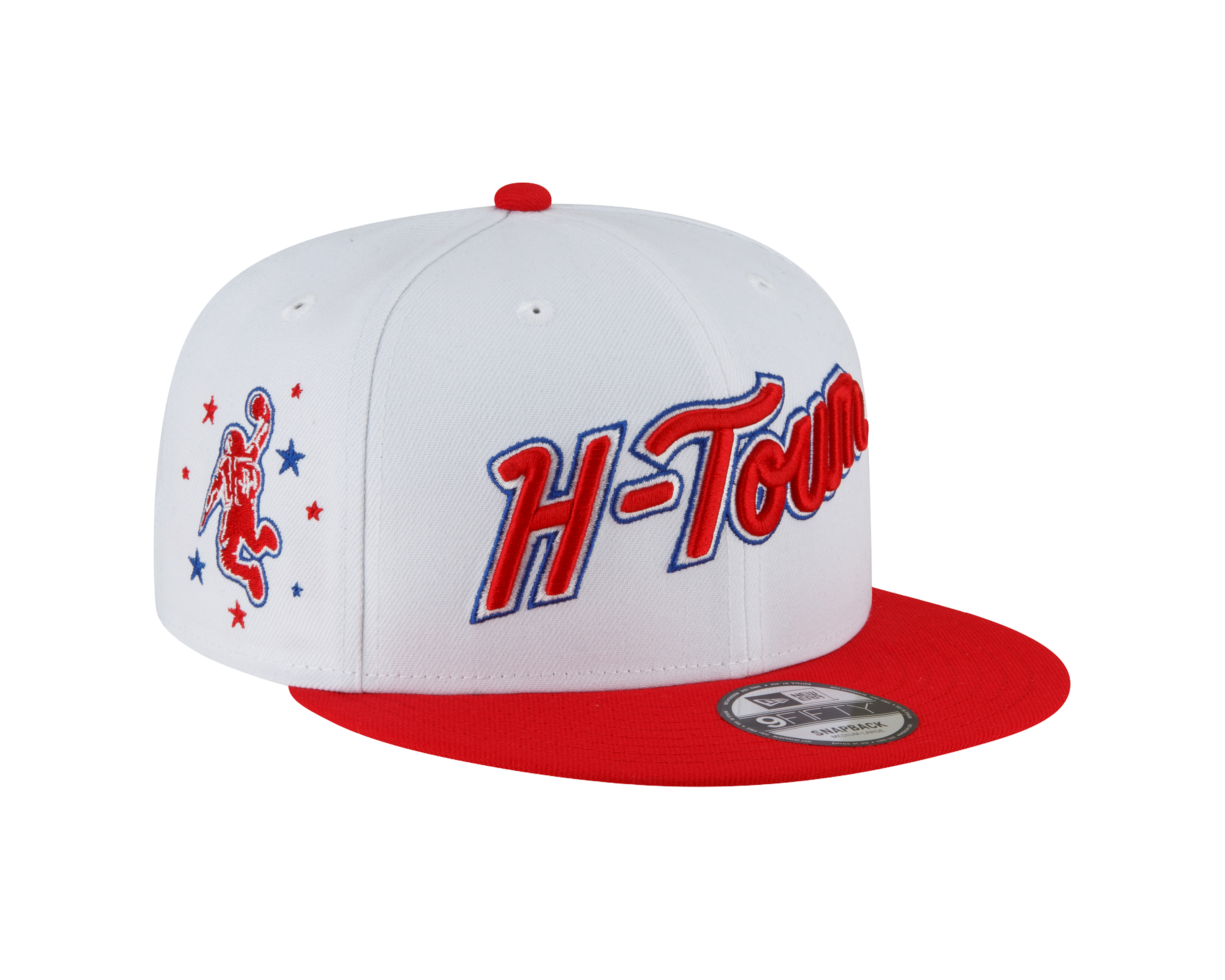 Men's Houston Rockets New Era City Edition 9FIFTY H-Town Adjustable Cap