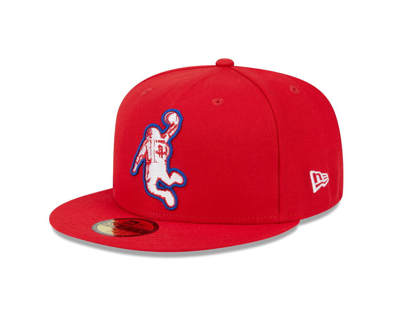 Men's Houston Rockets New Era City Edition 59FIFTY Dunkstronaut Fitted Cap (Red)