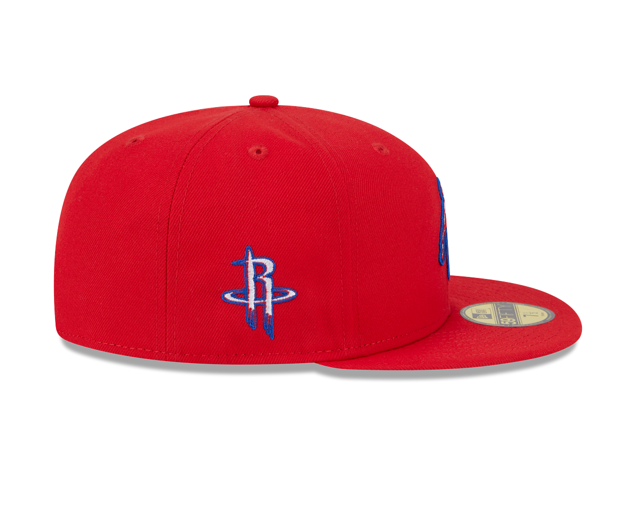 Men's Houston Rockets New Era City Edition 59FIFTY Dunkstronaut Fitted Cap (Red)