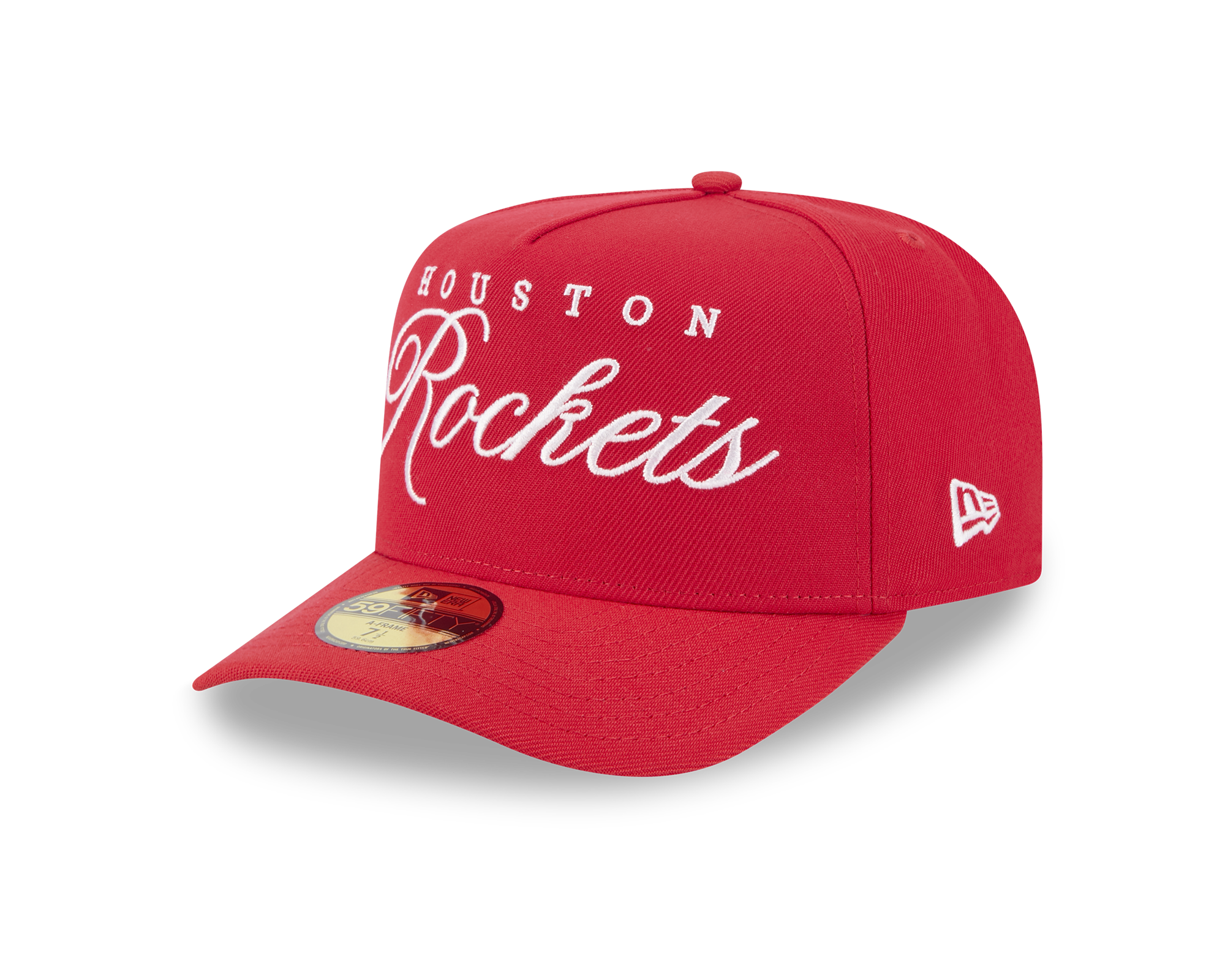 Men's Houston Rockets New Era 59FIFTY A-Frame 2025 NBA Draft Fitted Cap