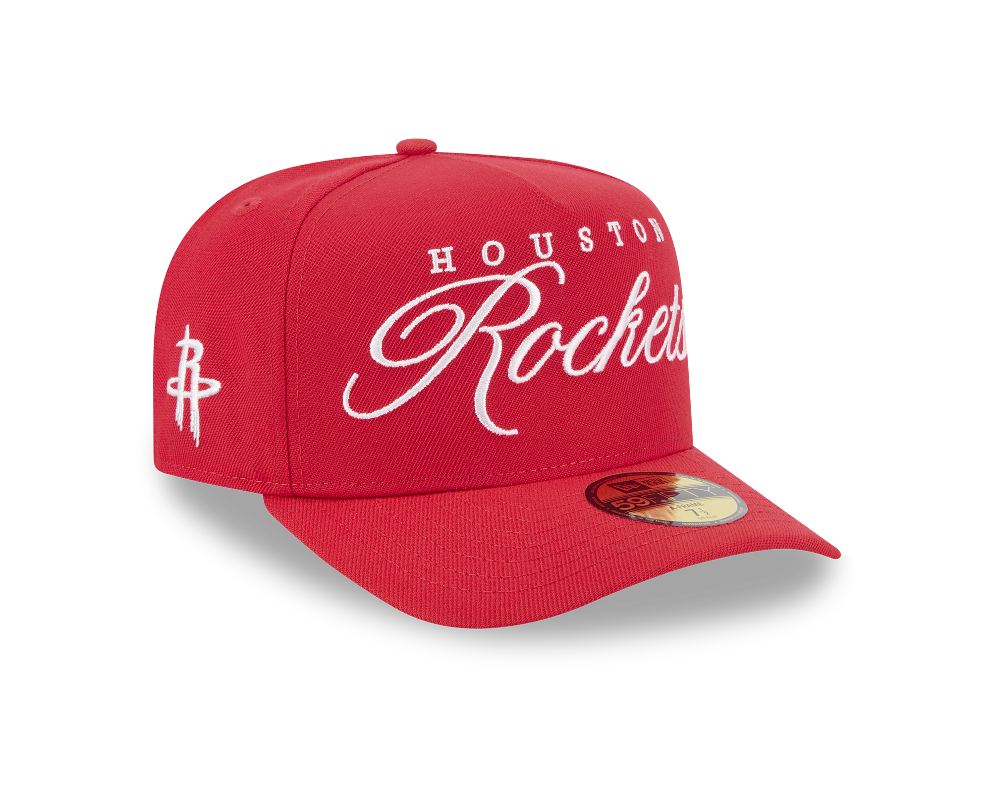 Men's Houston Rockets New Era 59FIFTY A-Frame 2025 NBA Draft Fitted Cap