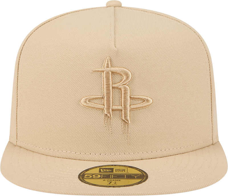 Men's Houston Rockets New Era 59FIFTY A-Frame Color Pack Fitted Cap