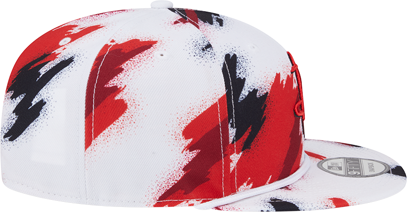 Men's Houston Rockets New Era 9FIFTY Paint Adjustable Cap