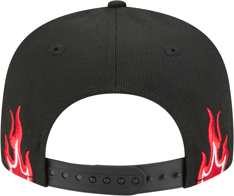 Youth Houston Rockets New Era 9FIFTY Flame Adjustable Cap