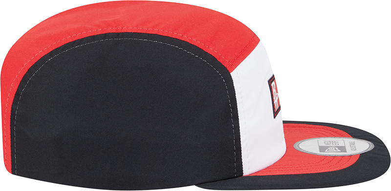 Men's Houston Rockets New Era Camper Color Block Adjustable Cap