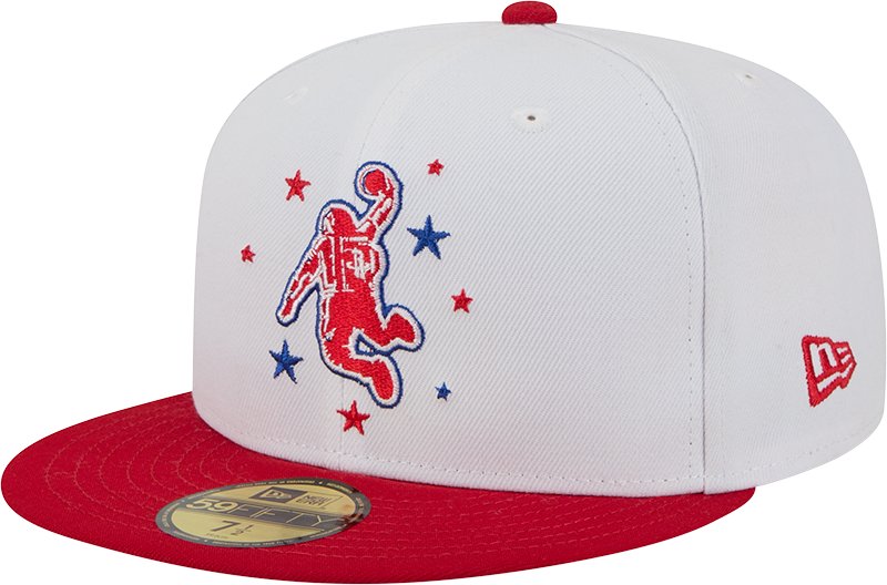 Men's Houston Rockets New Era City Edition 59FIFTY Dunkstronaut Fitted Cap (White)