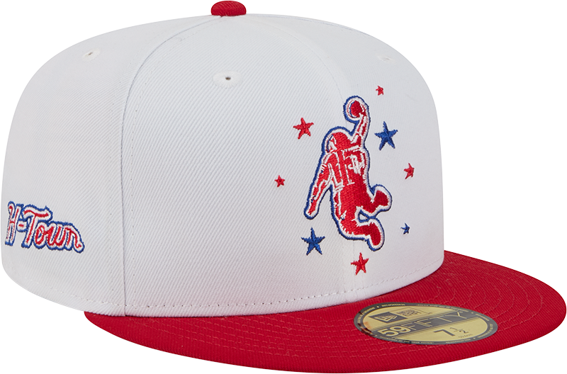 Men's Houston Rockets New Era City Edition 59FIFTY Dunkstronaut Fitted Cap (White)