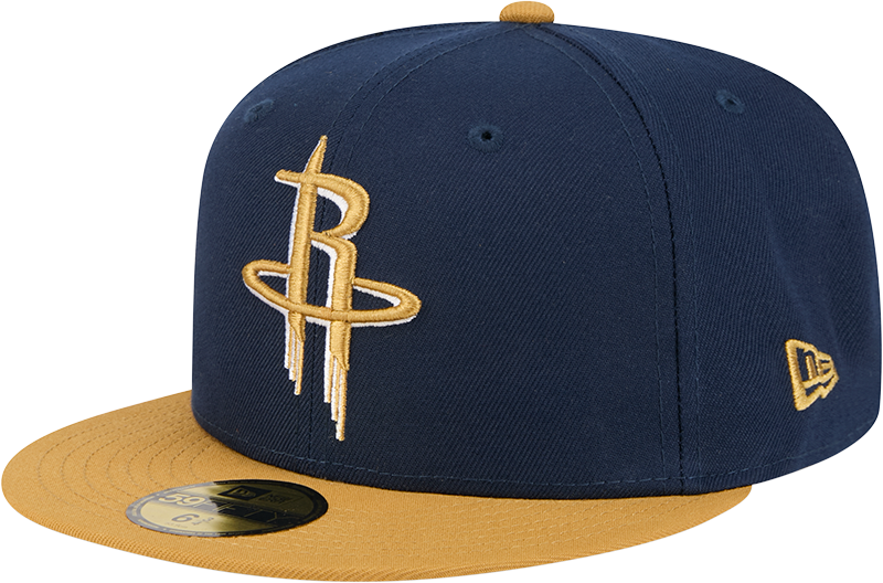 Men's Houston Rockets New Era 59FIFTY Color Pack Fitted Cap (Navy)