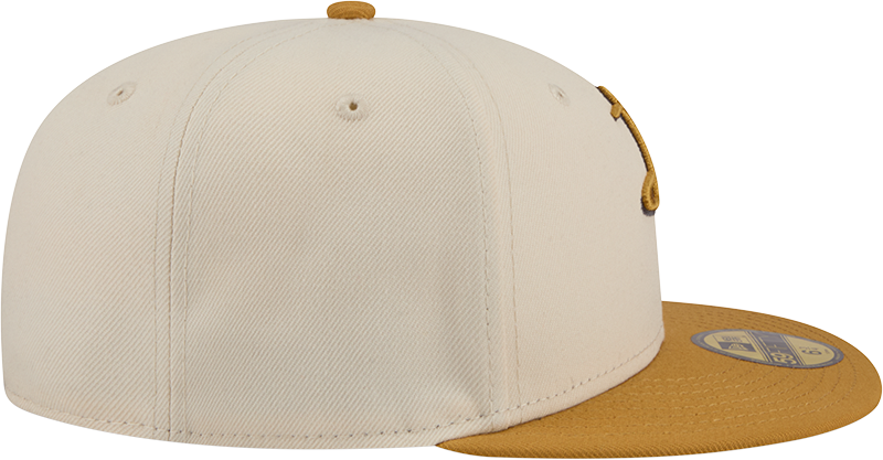 Men's Houston Rockets New Era 59FIFTY Color Pack Fitted Cap (Cream)