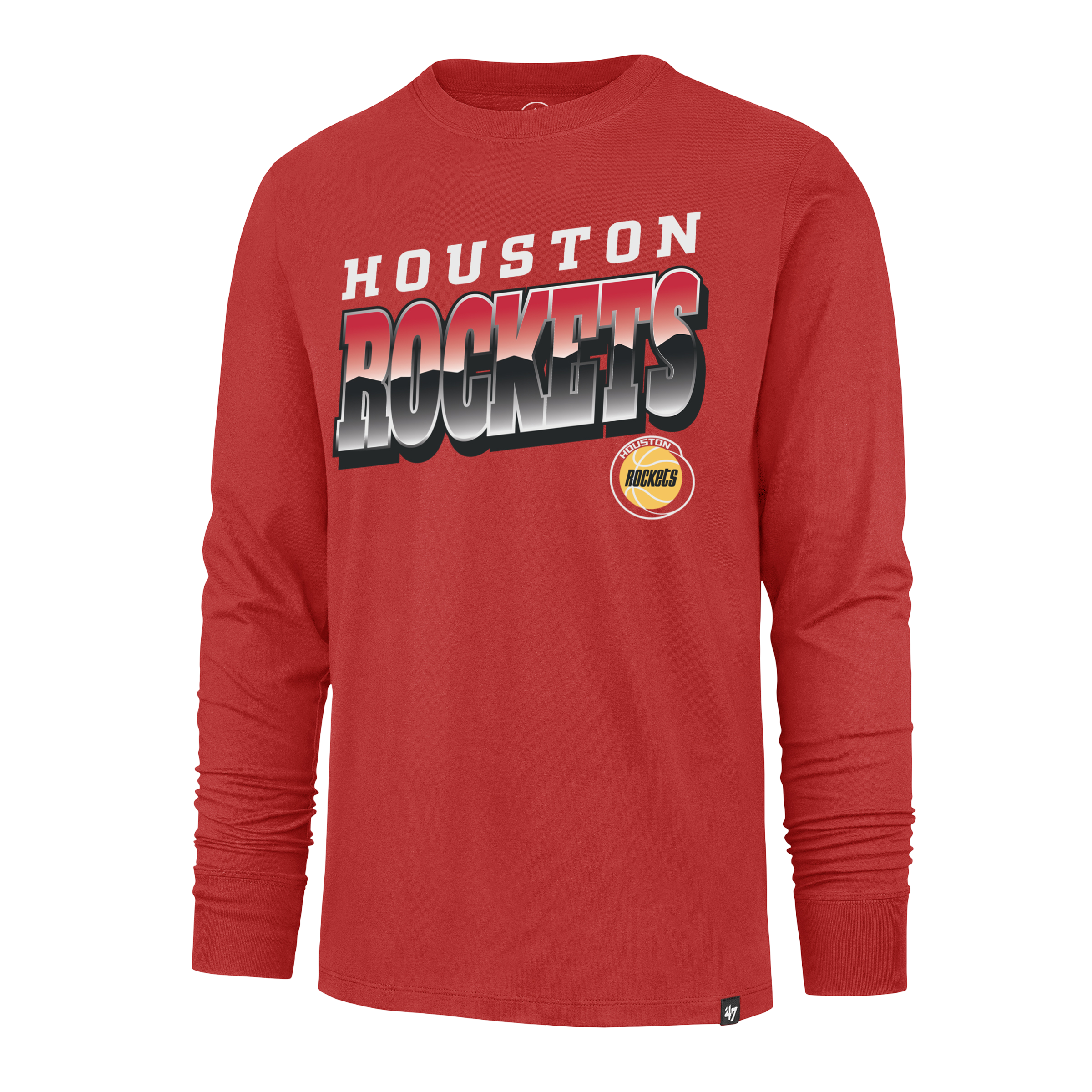 Men's Houston Rockets '47 HWC Polished Franklin Long-Sleeve T-Shirt