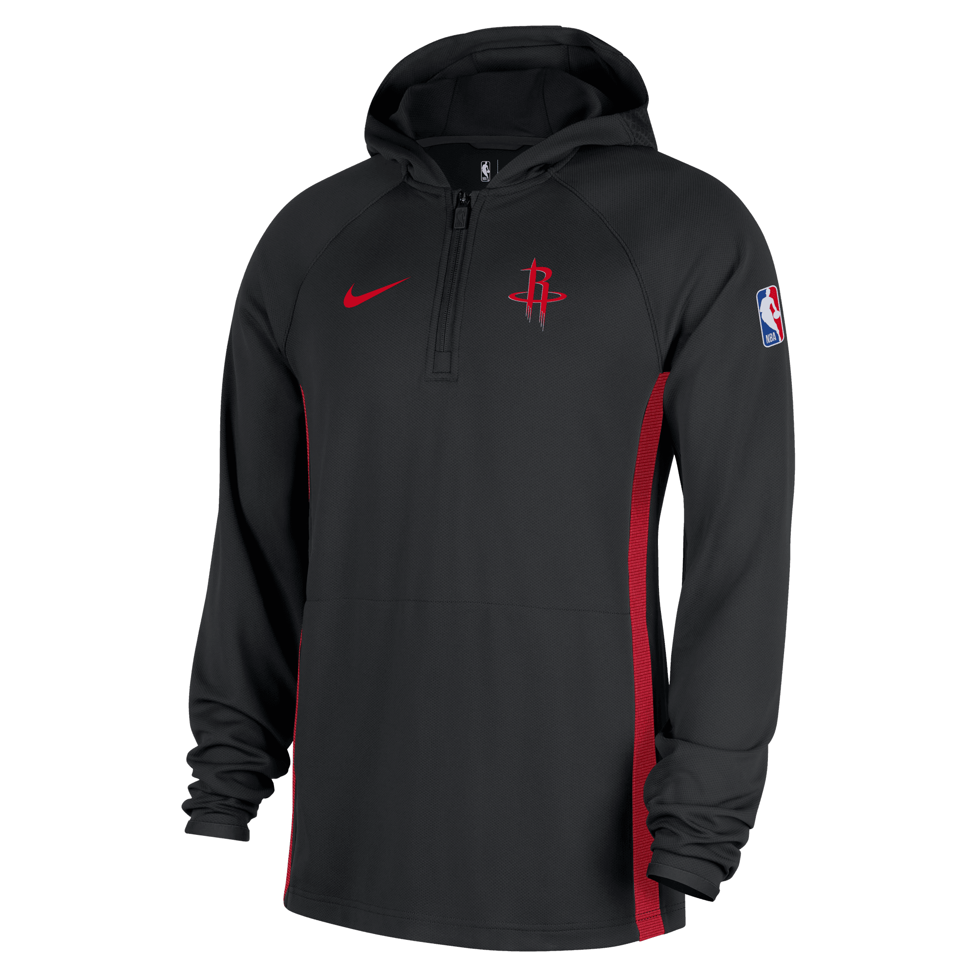 Men's Houston Rockets Nike 2025-26 On-Court Zone Quarter-Zip Dri-FIT H