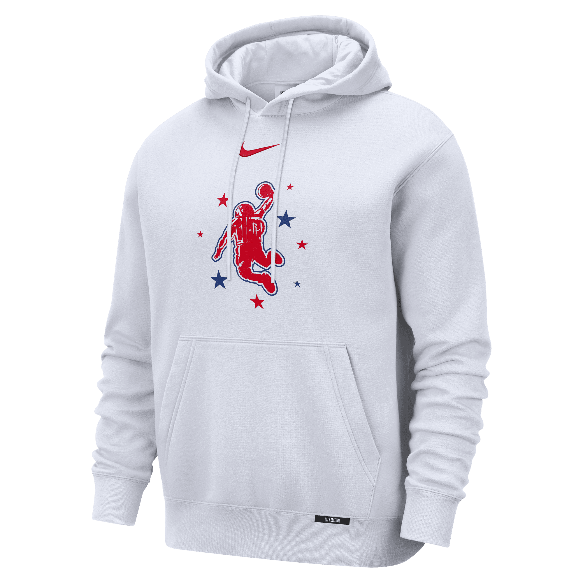 Youth Houston Rockets Nike City Edition Club Hoodie
