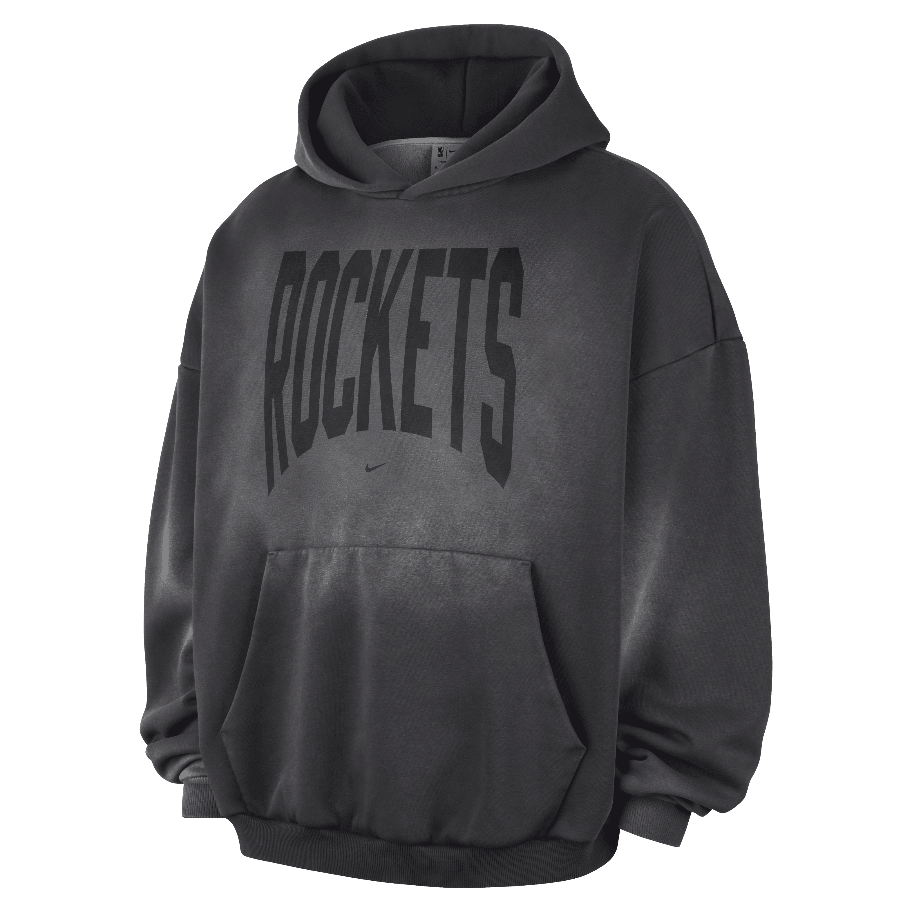 Men's Houston Rockets Nike Travel Therma-FIT Fleece Cropped Fit
