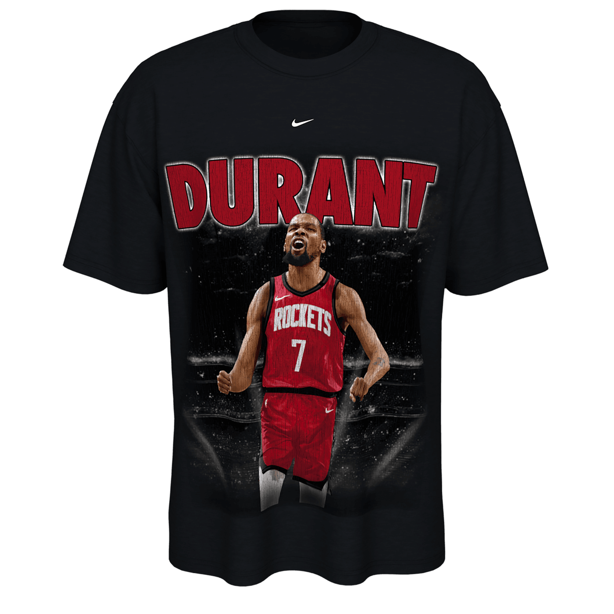 Youth Houston Rockets Nike Kevin Durant New Face T-Shirt, image size:2000x2000