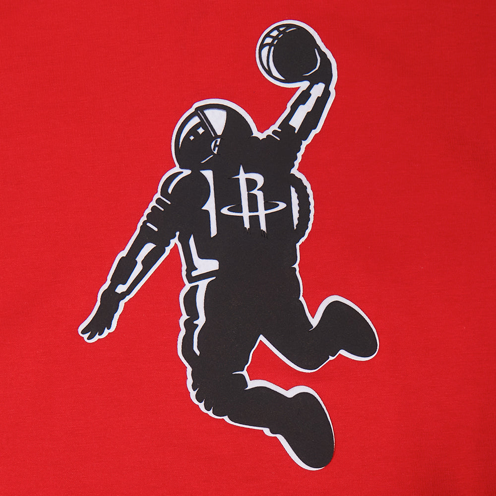 Men's Houston Rockets Pro Standard Drop Shoulder T-Shirt (Red)
