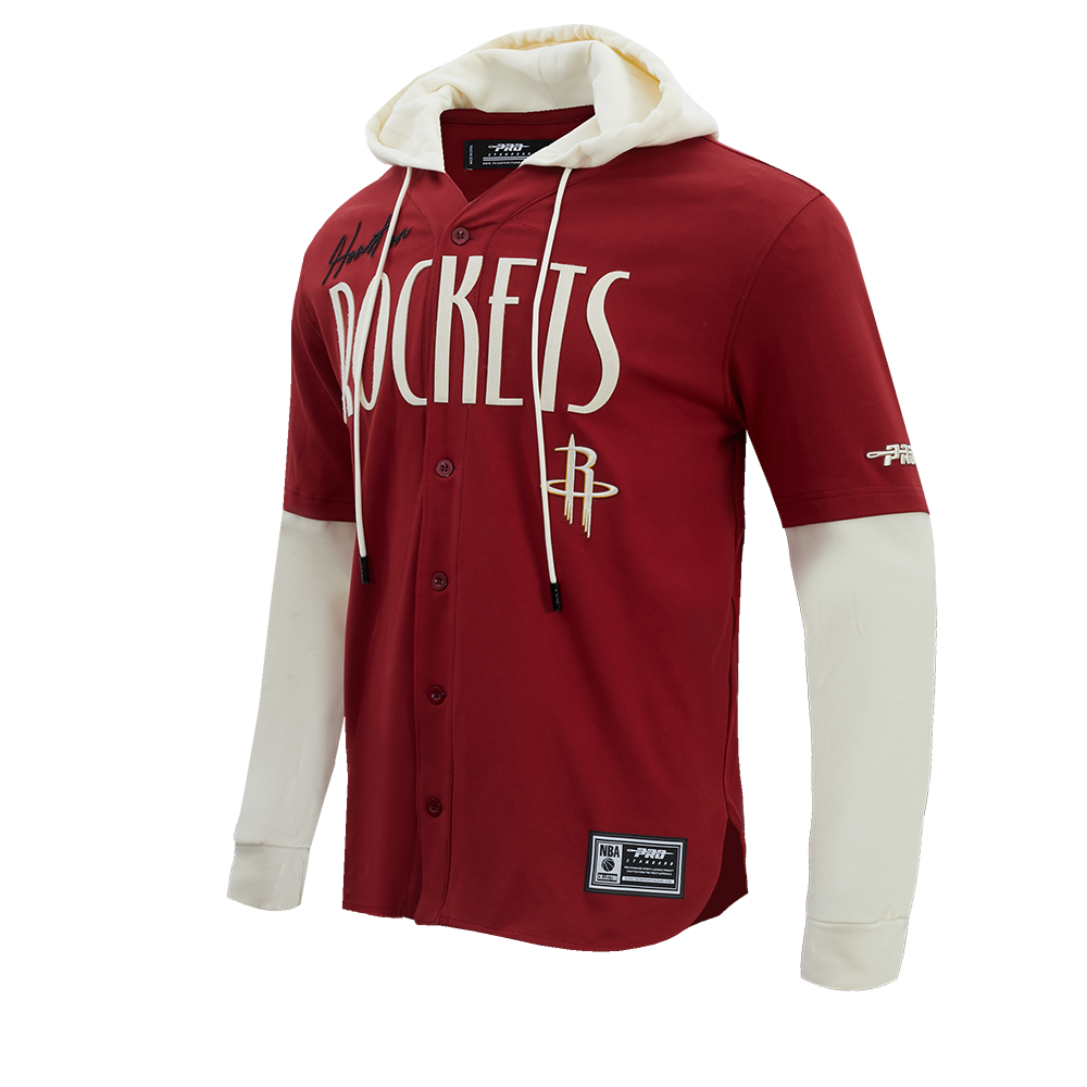 Men's Houston Rockets Pro Standard Button Down Hoodie