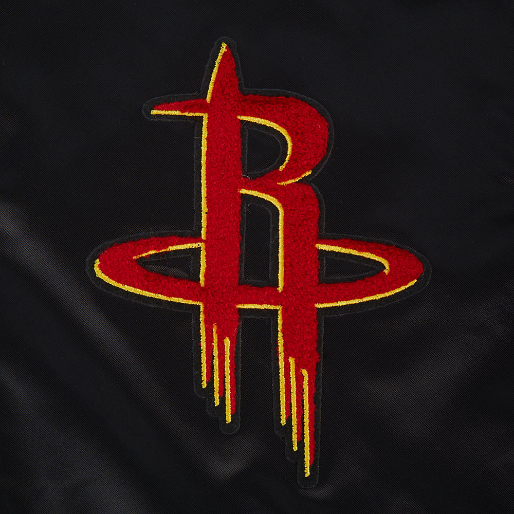 Men's Houston Rockets Pro Standard Satin Jacket (Black)