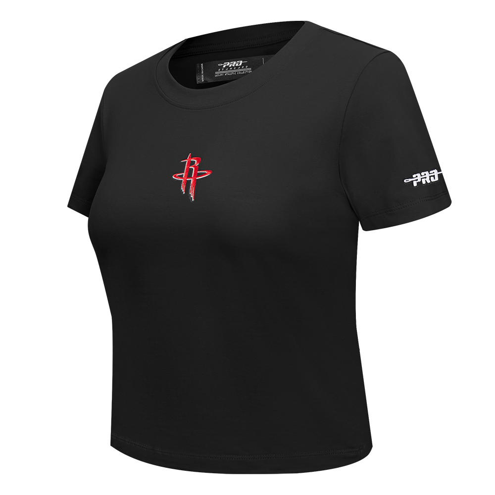 Women's Houston Rockets Pro Standard Classic Icon T-Shirt (Black)