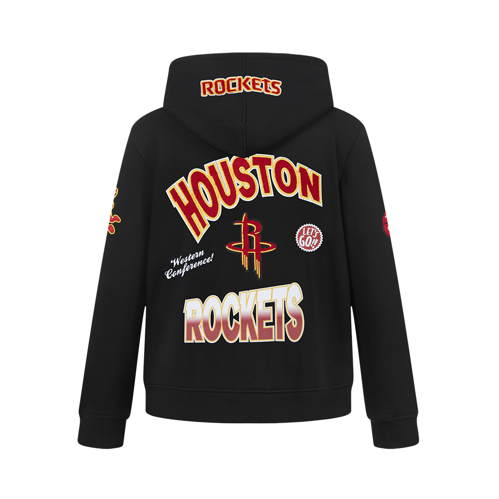 Youth Houston Rockets Pro Standard Turn It Up Hoodie