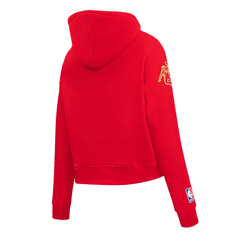 Women's Houston Rockets Pro Standard Full Zip Hoodie (Red)