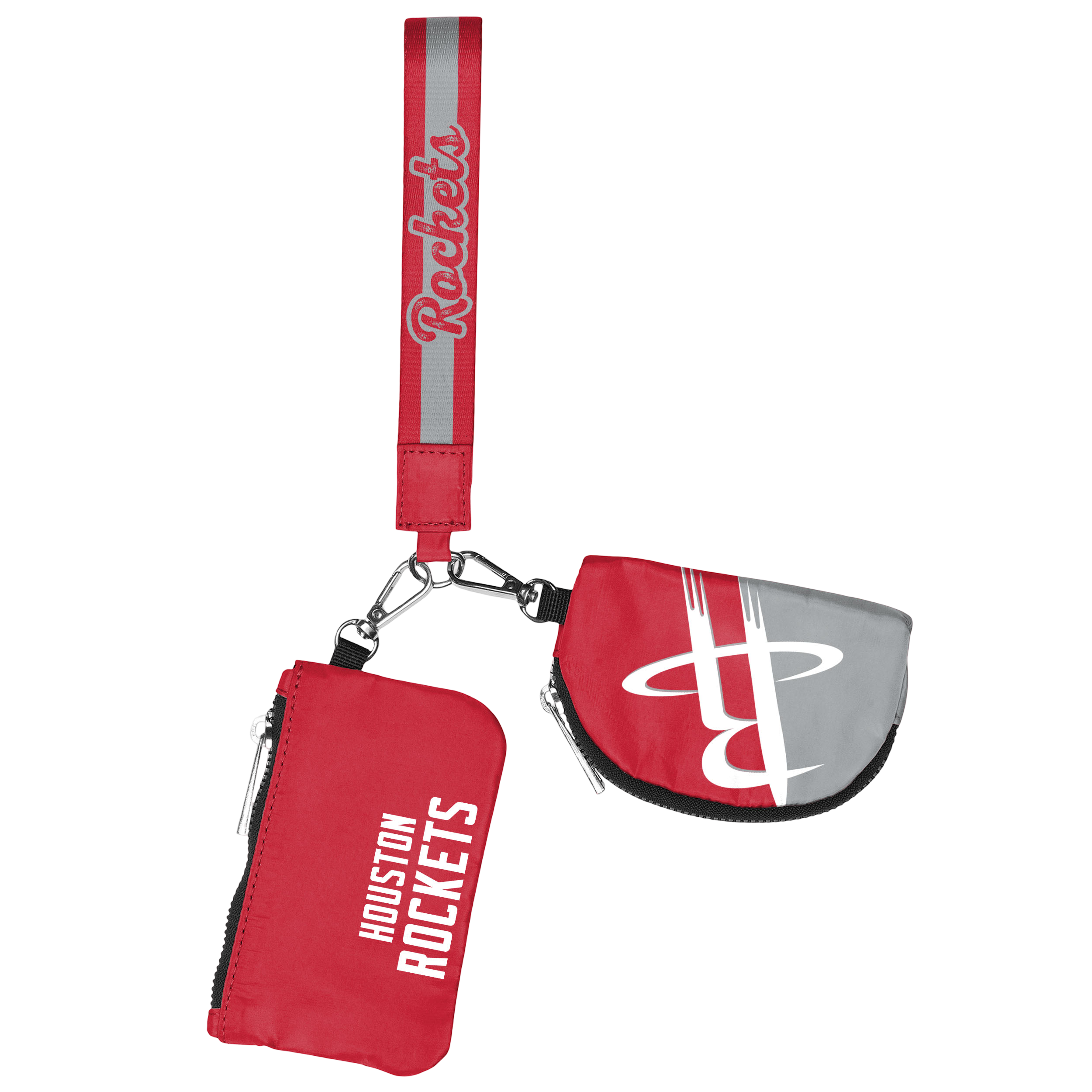 Houston Rockets FoCo Dual Pouch Wristlet