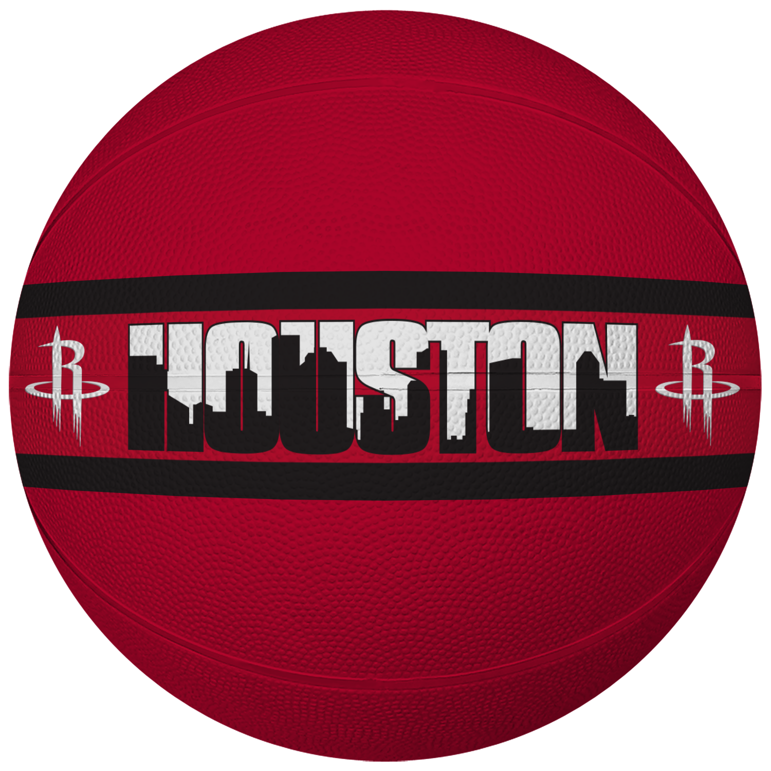 Houston Rockets Baden B7 Skyline Basketball