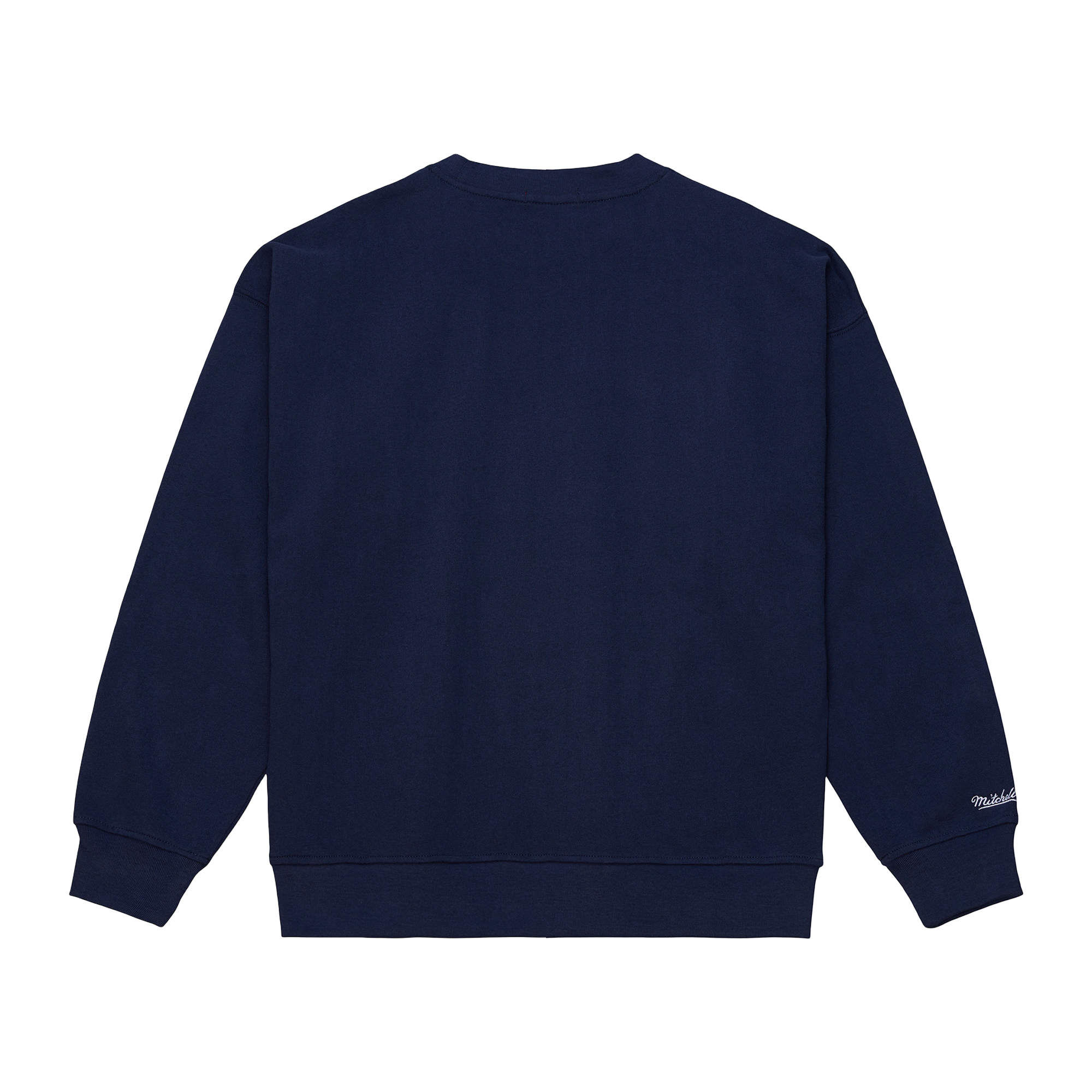 Women's Houston Rockets Mitchell & Ness HWC Script Crewneck Sweatshirt