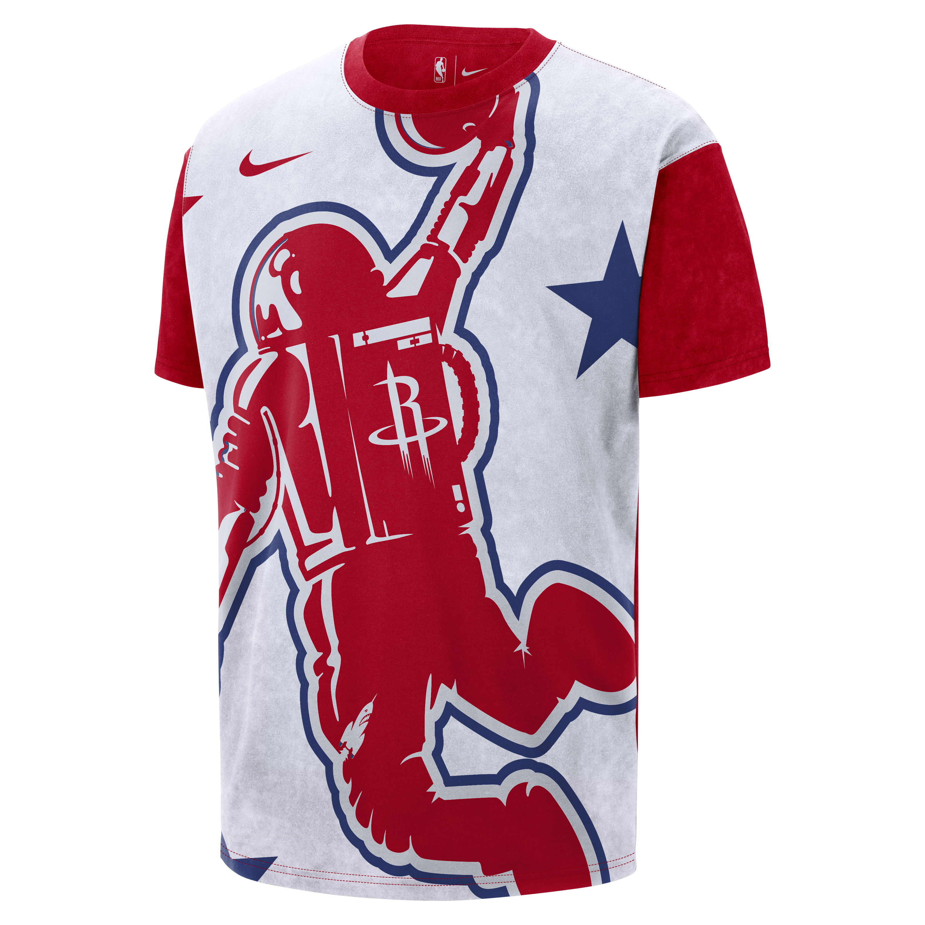 Men's Houston Rockets Nike City Edition Big Dunkstronaut Max90 T-Shirt