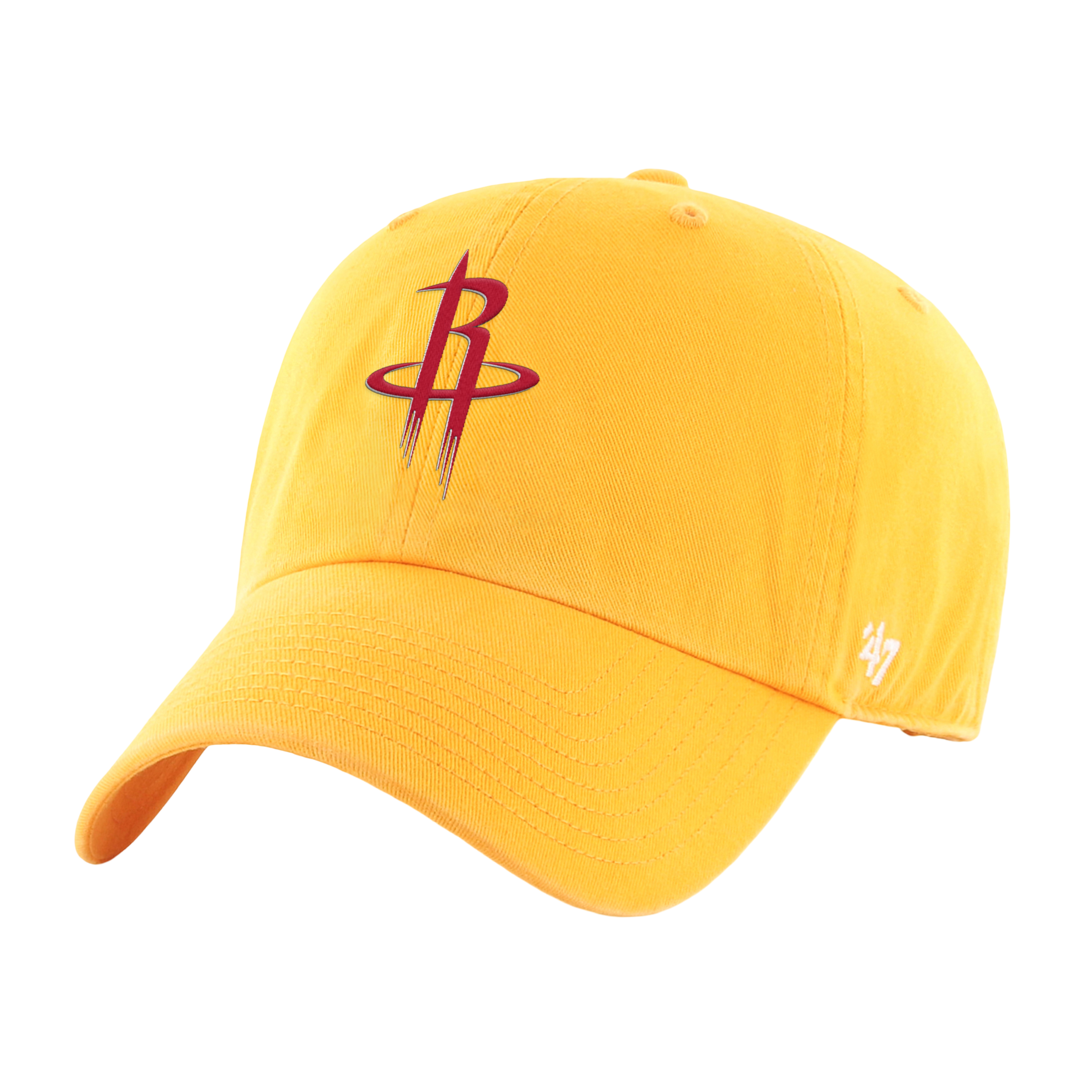 Men's Houston Rockets '47 Clean Up Adjustable Cap (Yellow)