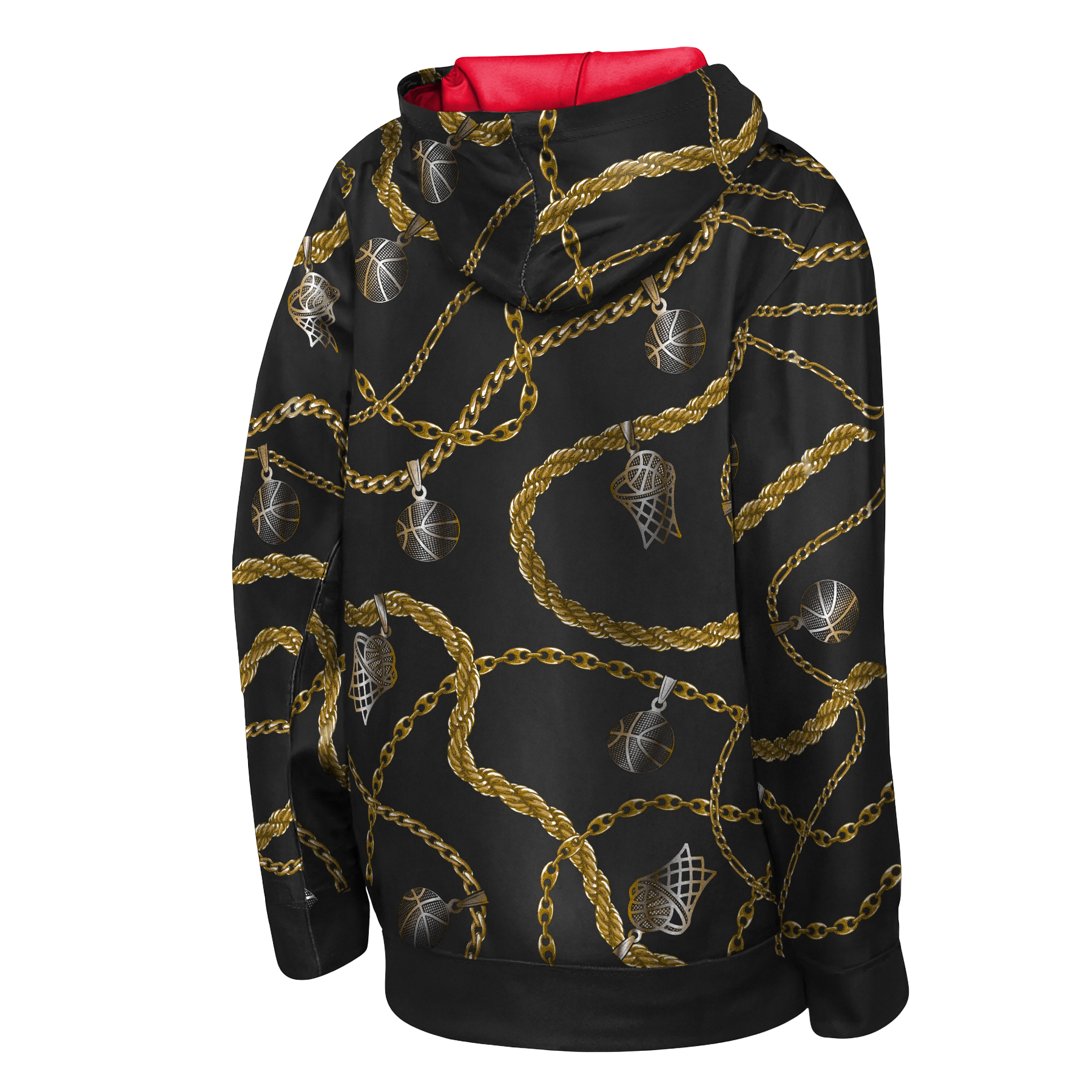 Youth Houston Rockets Outerstuff One & Done Chain Hoodie