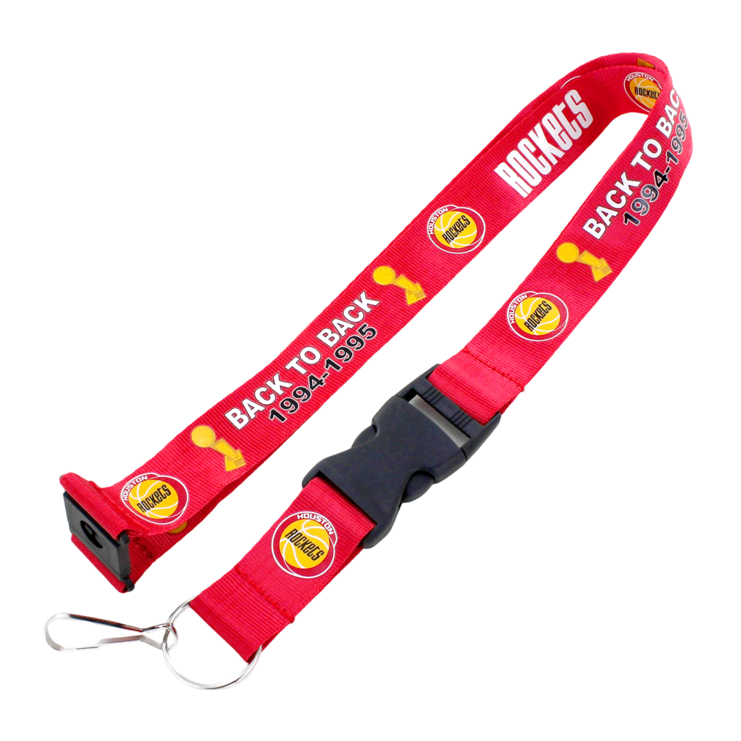 Houston Rockets Aminco HWC Back2Back Champs Lanyard