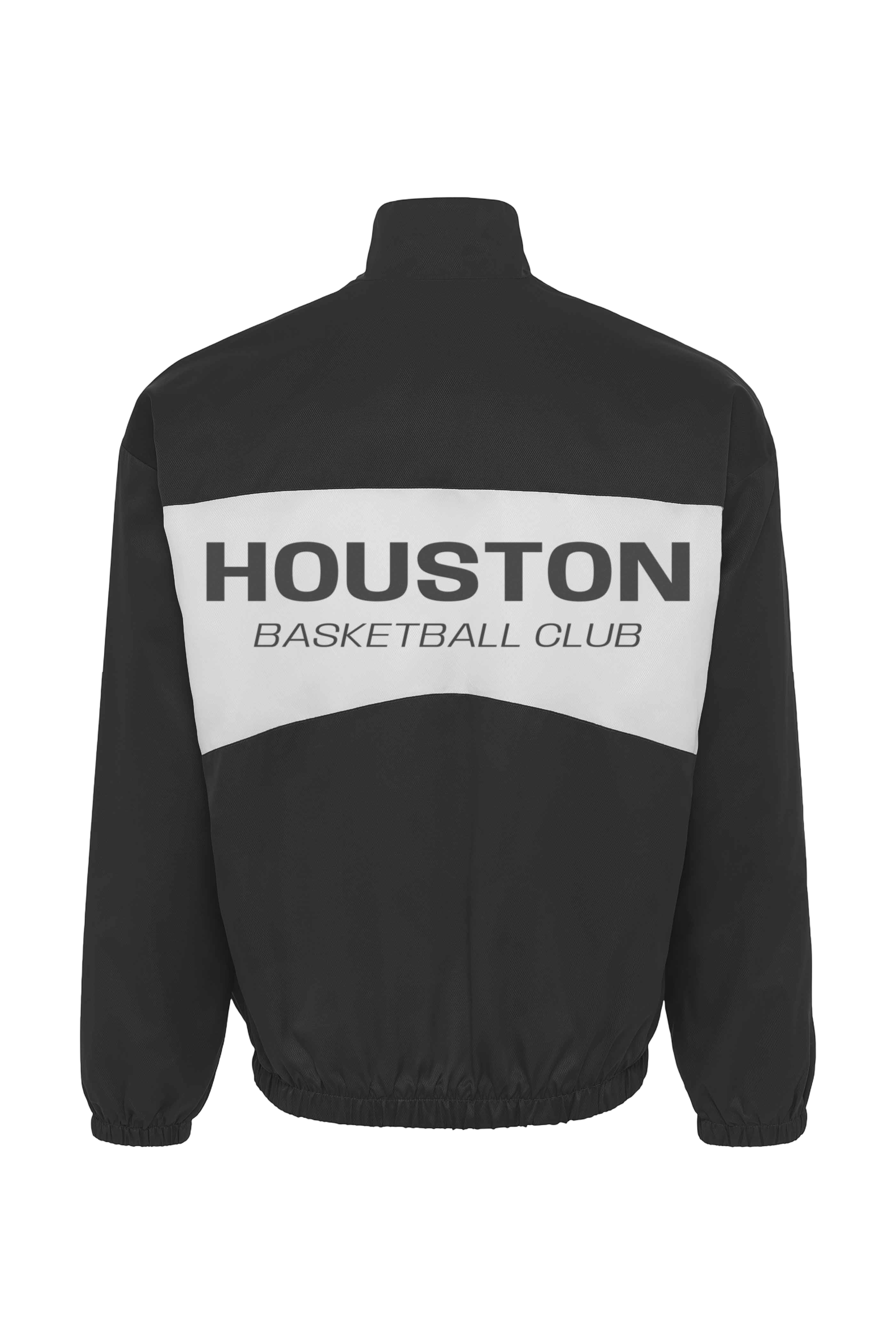Men's Houston Rockets Sportiqe Basketball Club Track Jacet