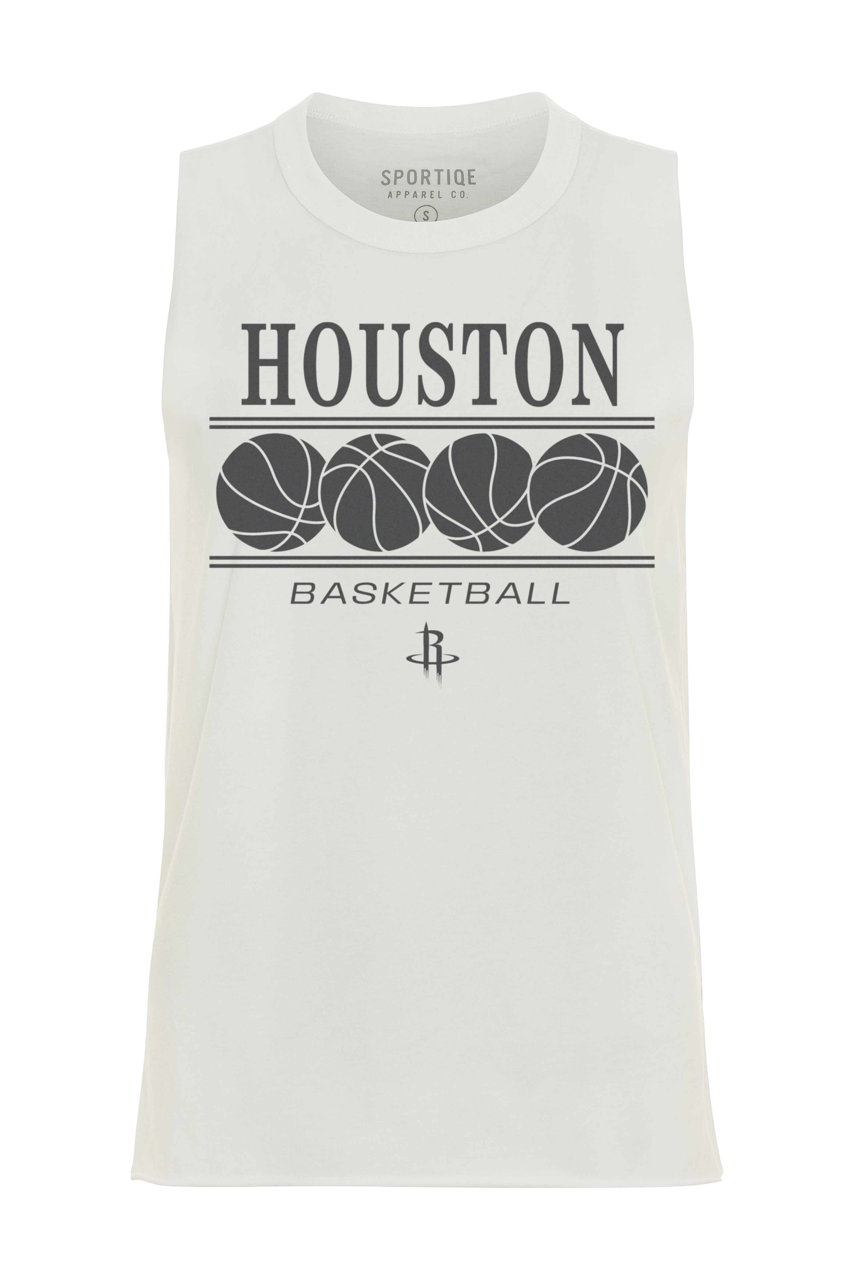 Women's Houston Rockets Sportiqe Basketball Club Janie Tank Top