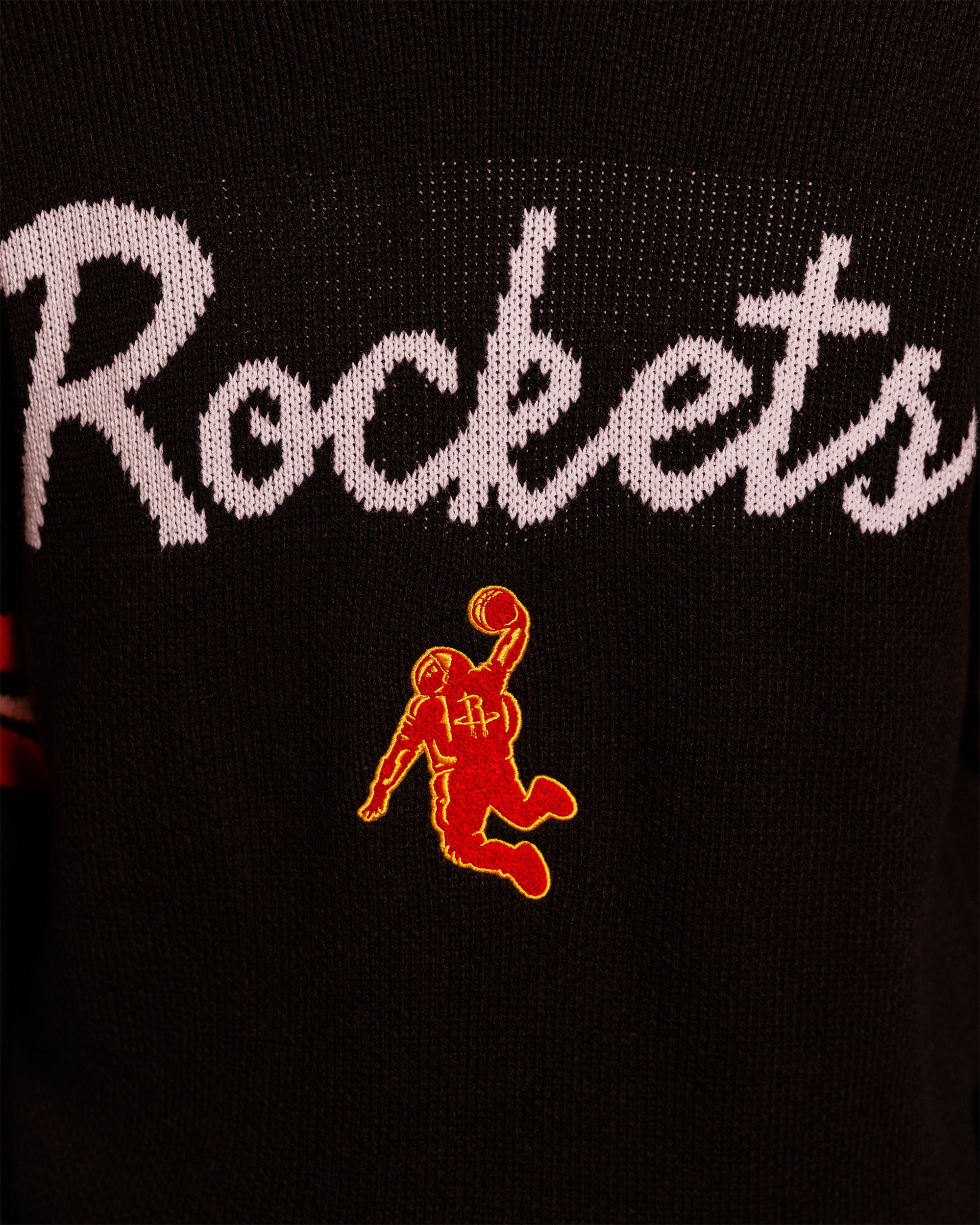 Men's Houston Rockets Mitchell & Ness Head Coach Sweatshirt (Black)
