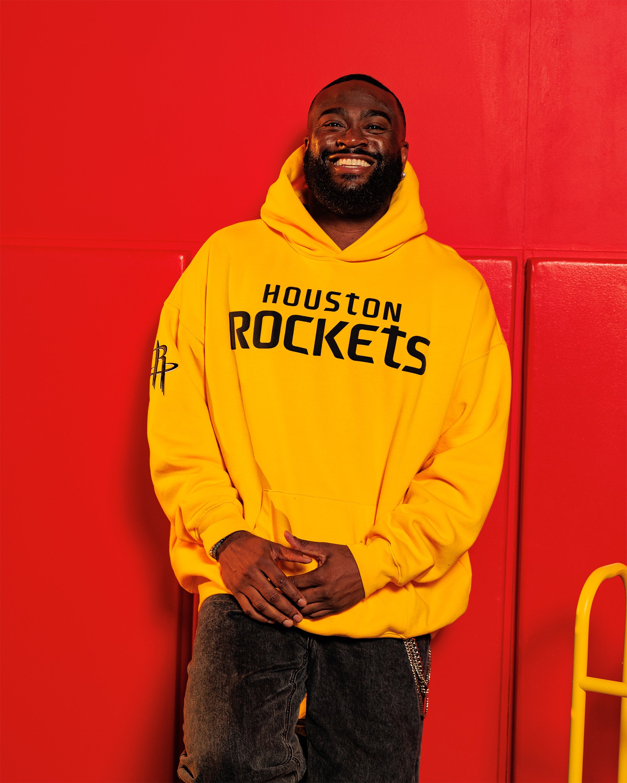 Men's Houston Rockets Pro Standard Hoodie (Yellow)