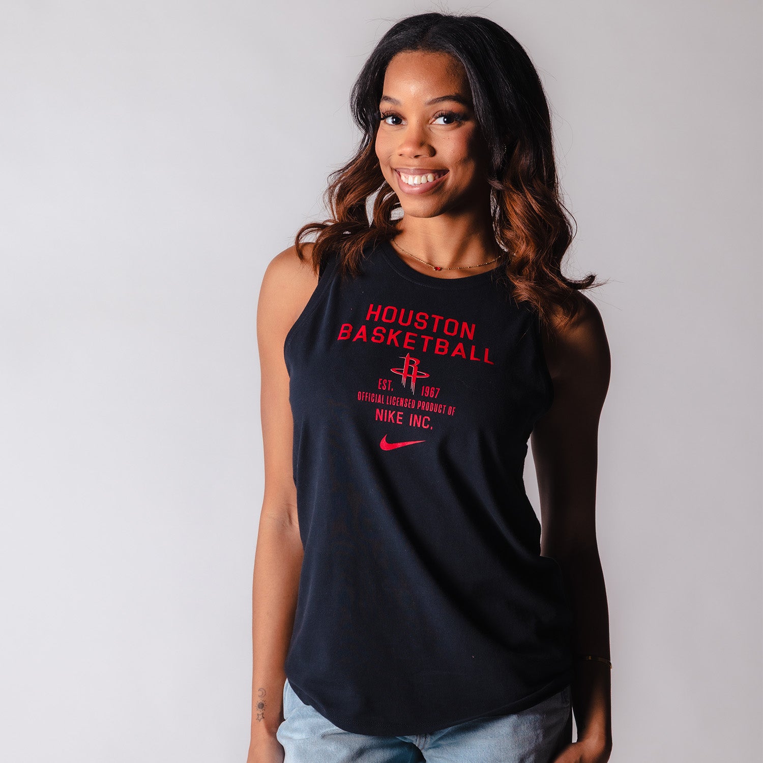 Women's Houston Rockets Nike Tomboy Tank Top