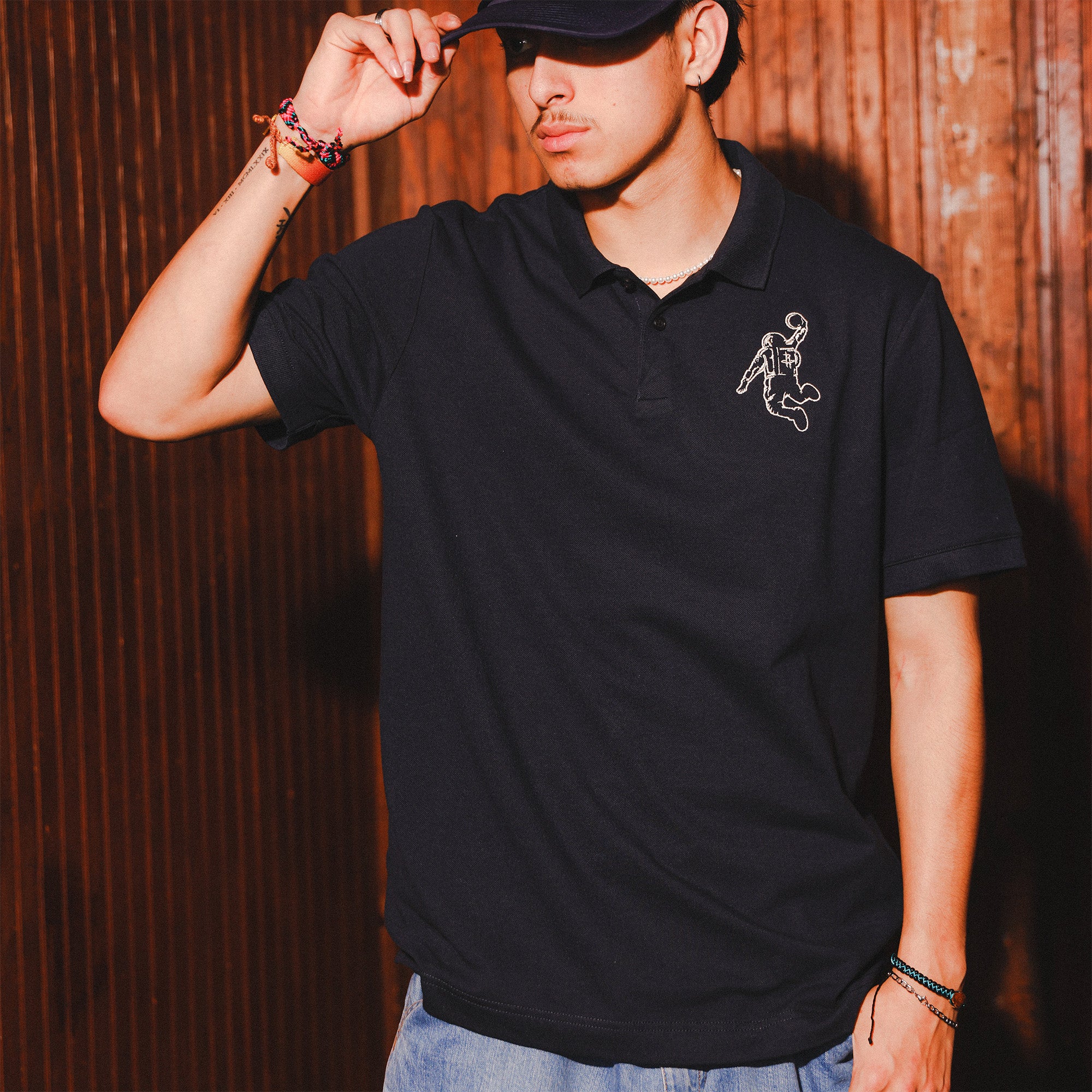 Men's Houston Rockets Summit Collection Dunkstronaut Polo