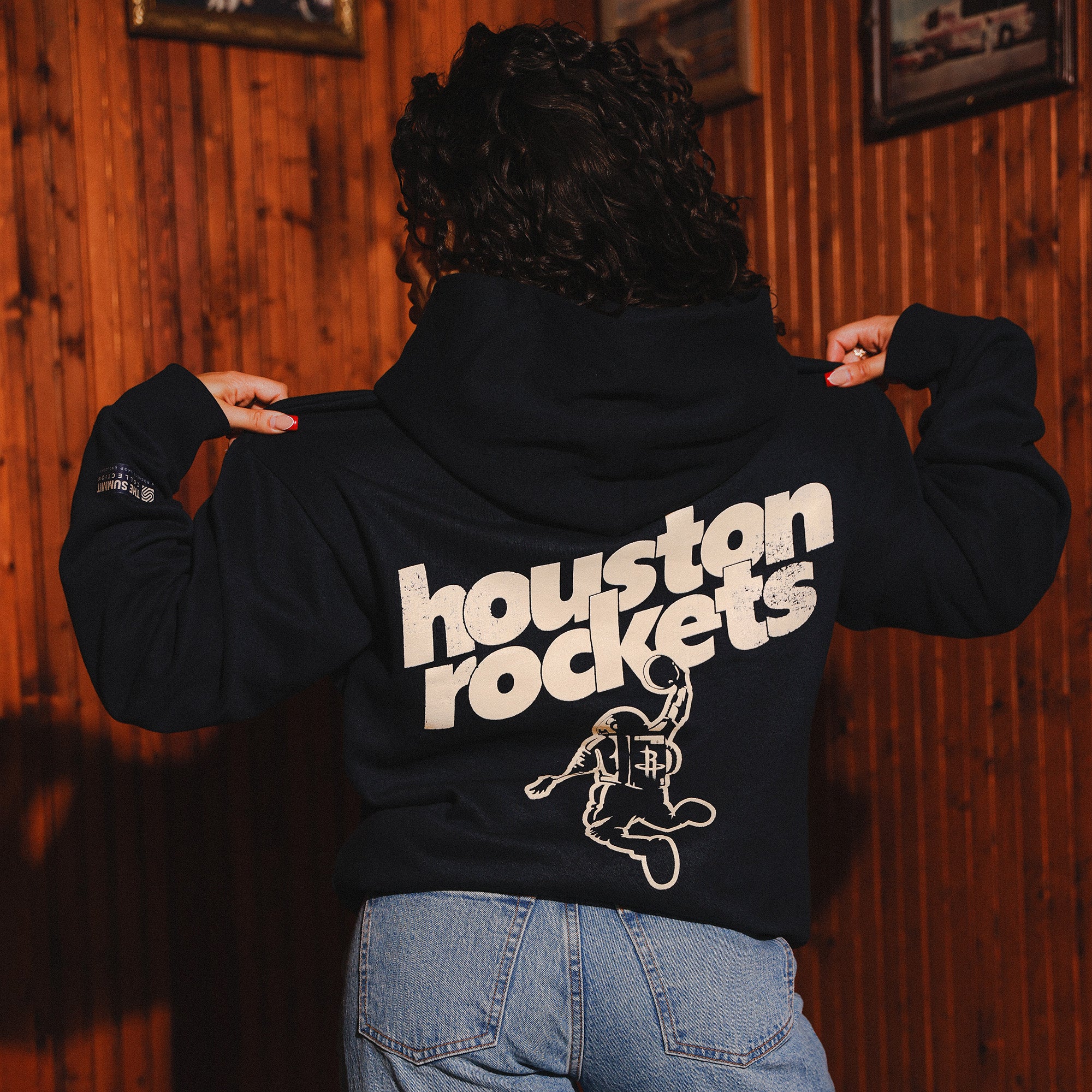 Unisex Houston Rockets Summit Collection Oversized Hoodie