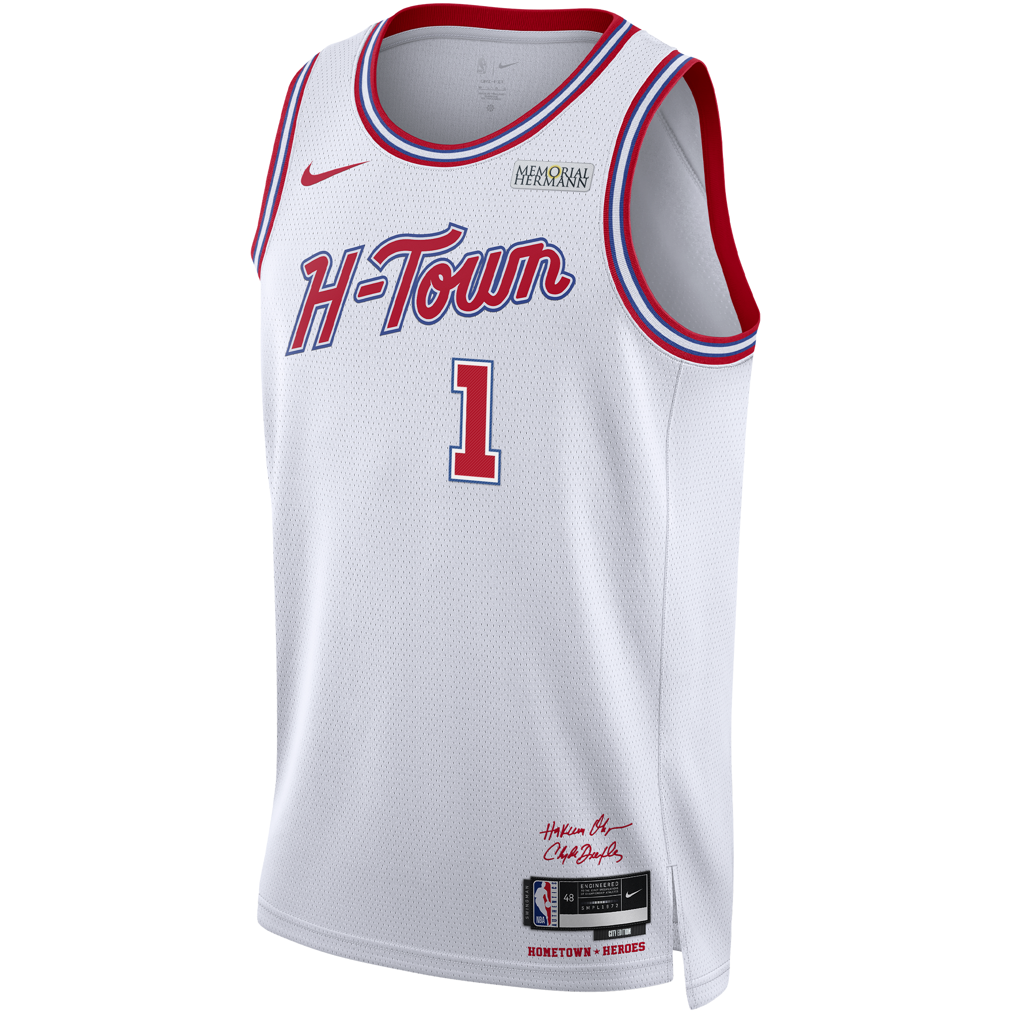 Men's Houston Rockets Nike Amen Thompson City Edition Swingman Jersey