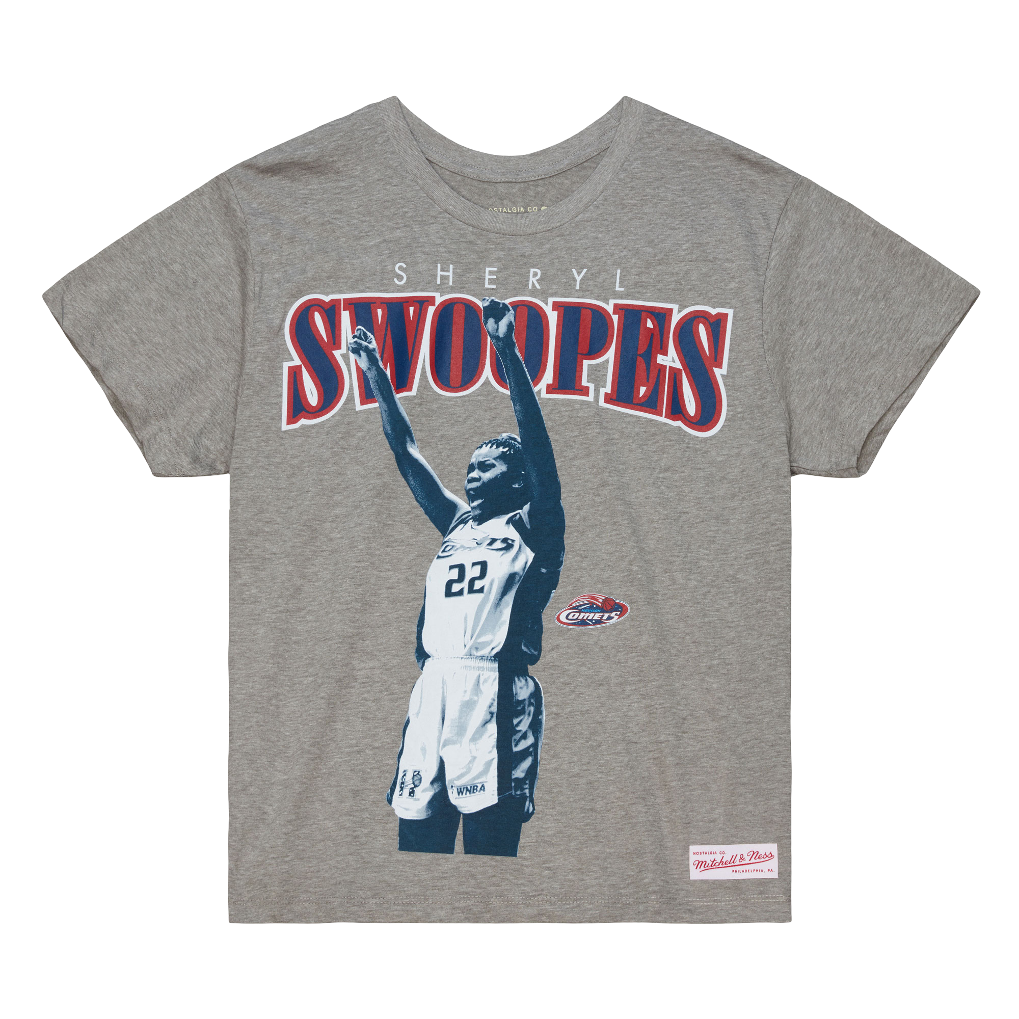 Women's Houston Comets Mitchell & Ness HWC Sheryl Swoopes T-Shirts