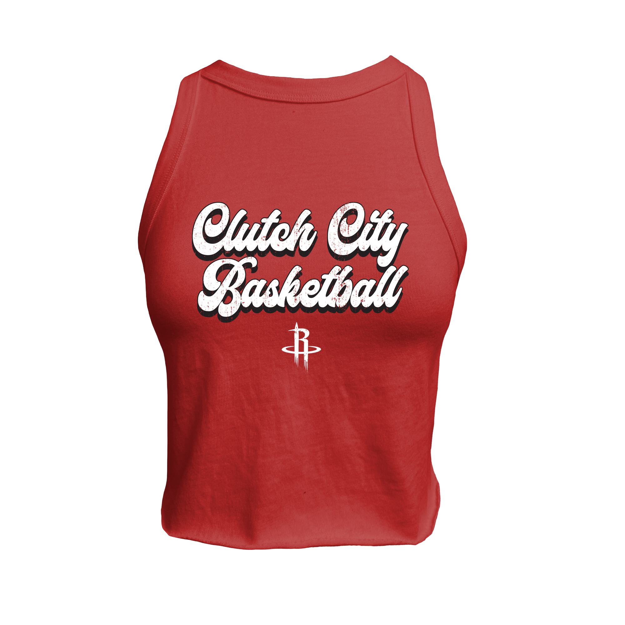 Women's Houston Rockets Majestic Clutch Tank Top