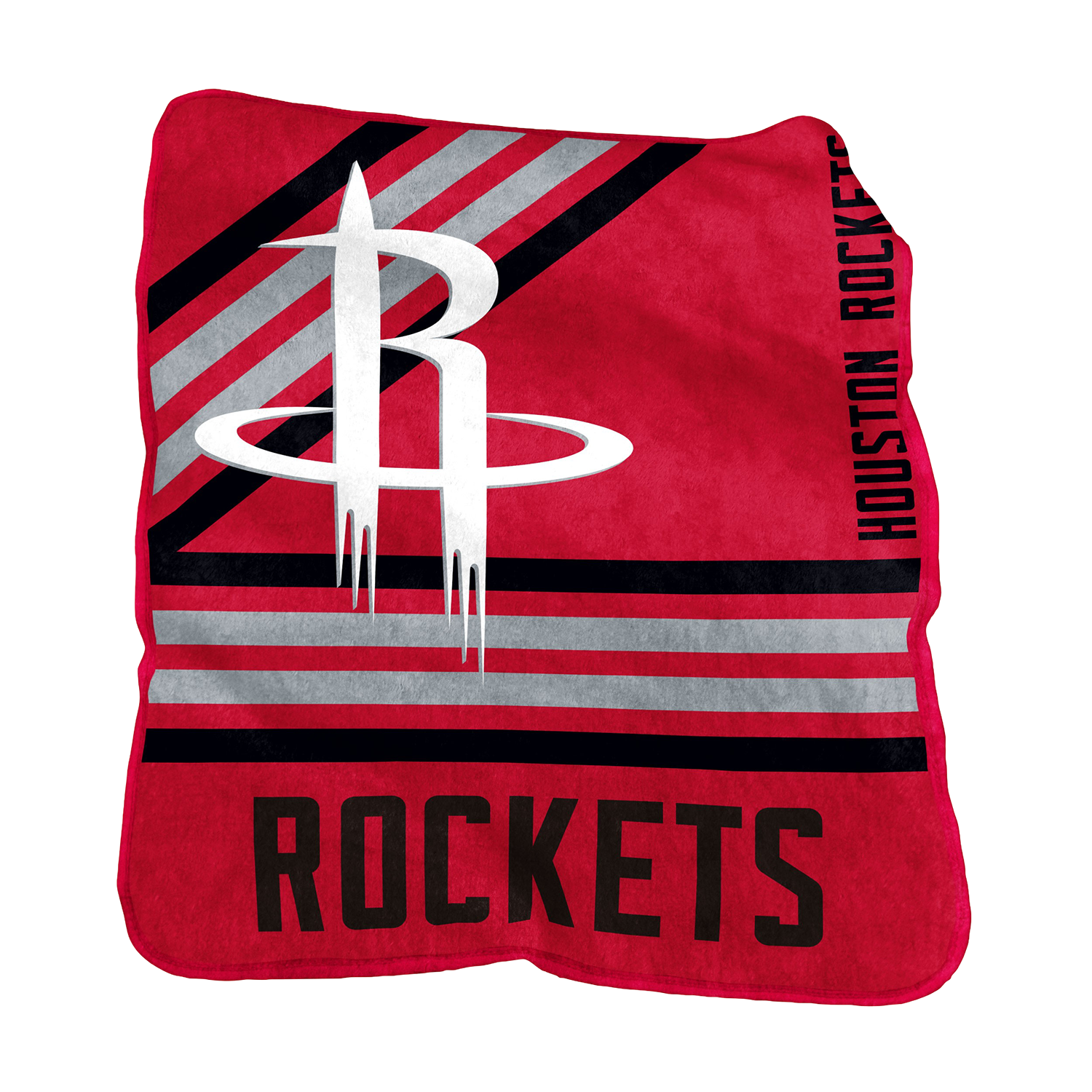 Houston Rockets Logo Brands 50"x60" Raschel Blanket