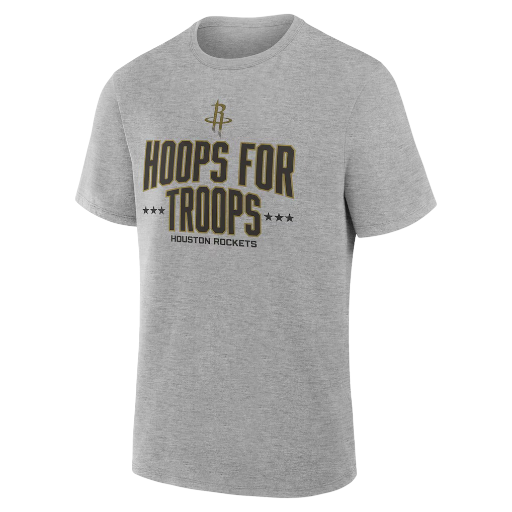Men's Houston Rockets Fanatics Hoops For Troops T-Shirt