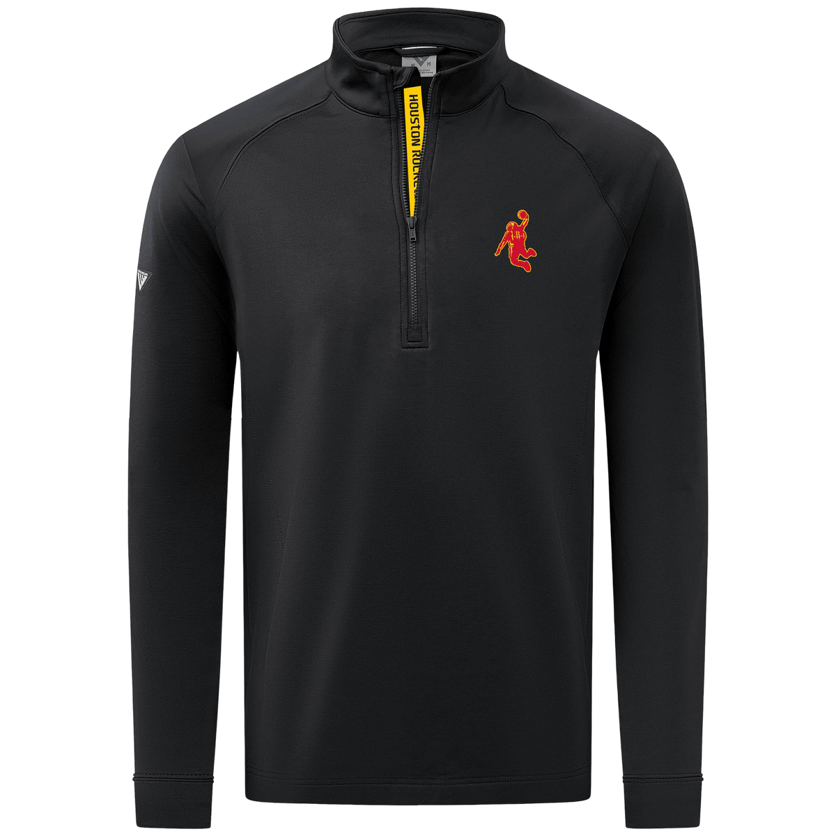 Men's Houston Rockets Levelwear Calibre 1/4 Zip Jacket (Black)